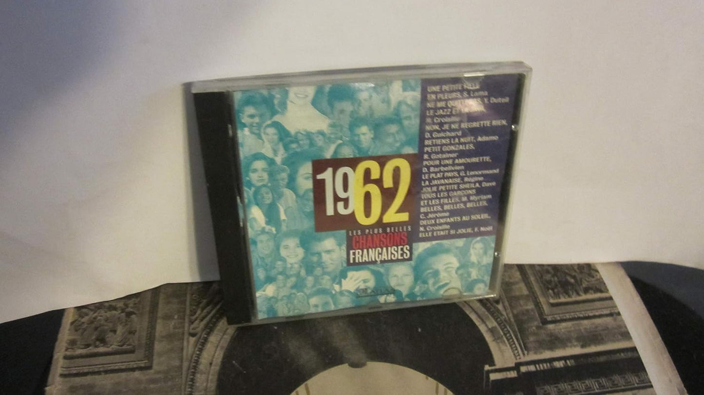 Les plus belles chansons françaises 1962 [Audio CD] Artistes Variés