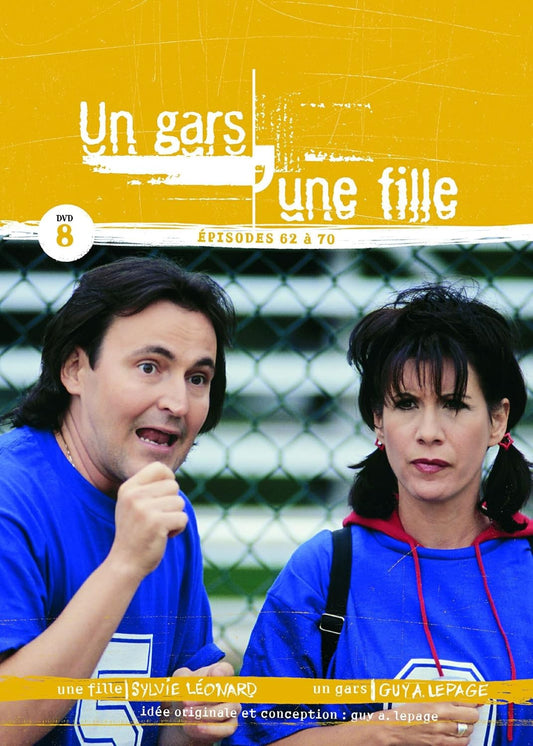 Un Gars, Une Fille Vol 8 (Version française) [DVD]