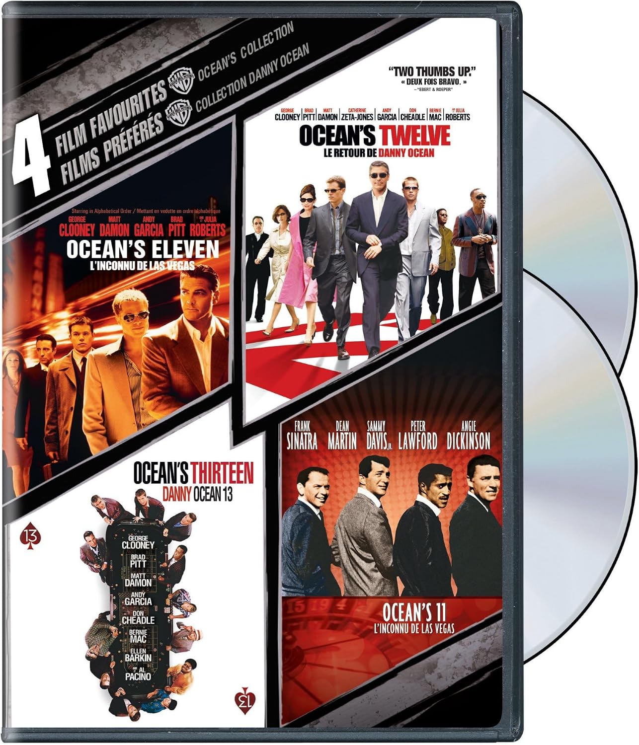4 Film Favorites Ocean's Collection (Ocean's 11 / Ocean's Eleven / Ocean's Twelve / Ocean's Thirteen) [DVD]