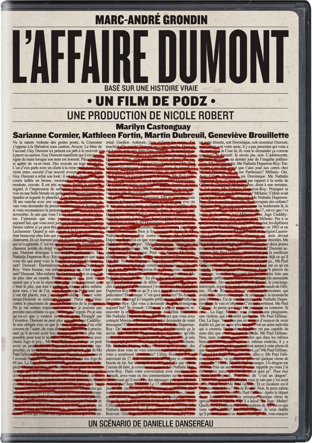 L'Affaire Dumont (Version française) [DVD]