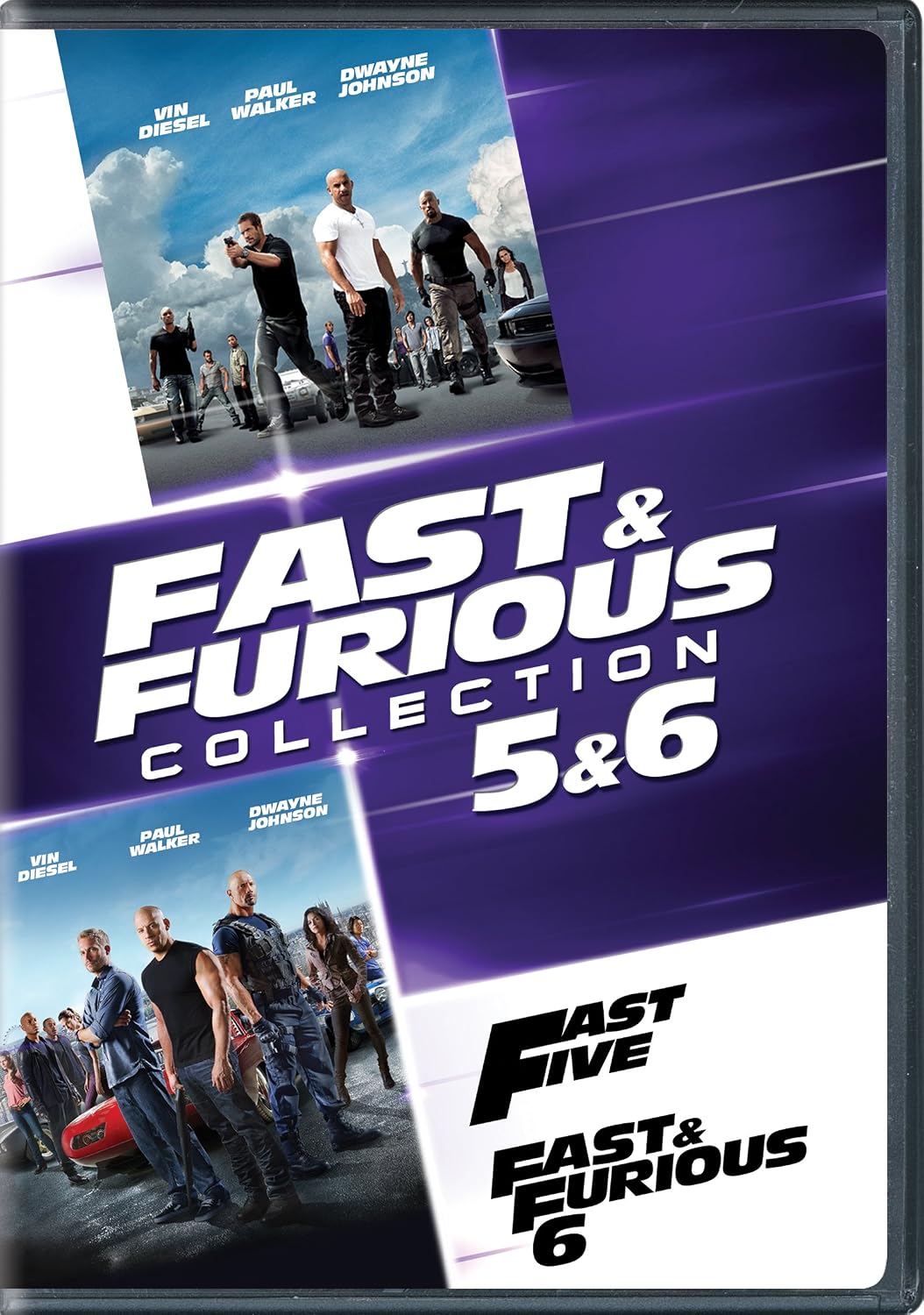 Fast & Furious Collection: 5 & 6 [DVD]