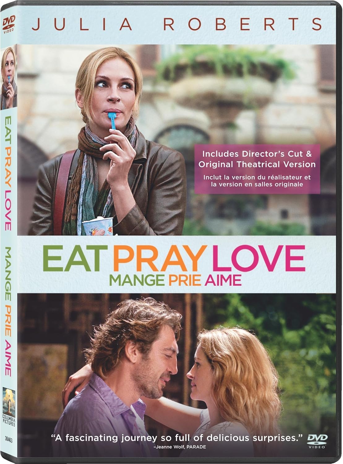Eat Pray Love Bilingual [DVD]