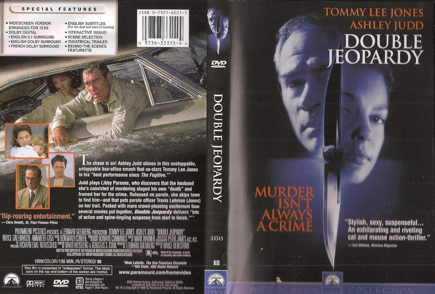 Double Jeopardy (Widescreen) [DVD]