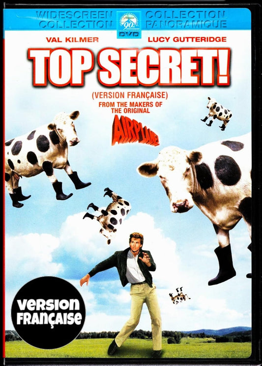 Top Secret! (English/French) 1984 (Widescreen) Régie au Québec (Cover Bilingue) [DVD]