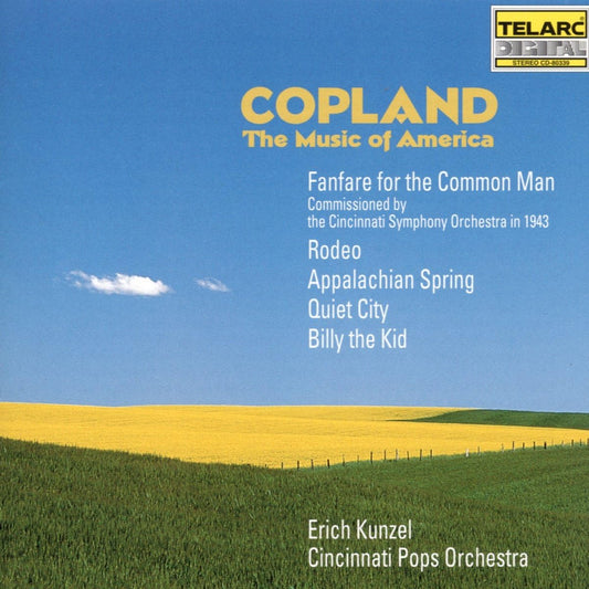 Copland: Music Of America [Audio CD] KUNZEL / CINCINNATI POPS; COPLAND,AARON; KUNZEL,ERICH and CINCINNATI POPS