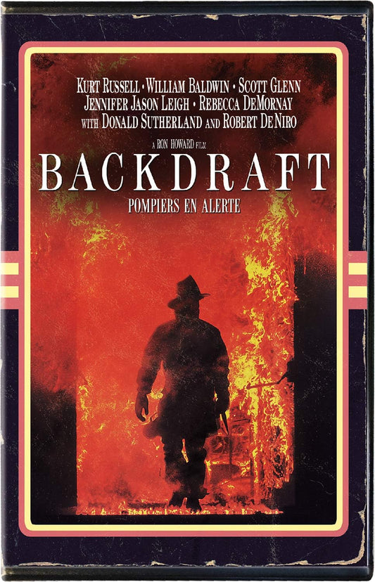 Backdraft in Retro VHS Packaging (Sous-titres français) [Blu-ray]