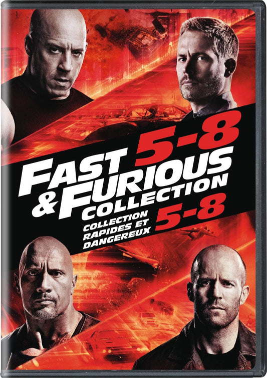 Fast & Furious Collection: 5-8 (Bilingual) [DVD]