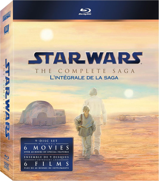 Star Wars: The Complete Saga (Episodes I-VI) Box Set - [9-Disc Blu-ray] [Blu-ray]