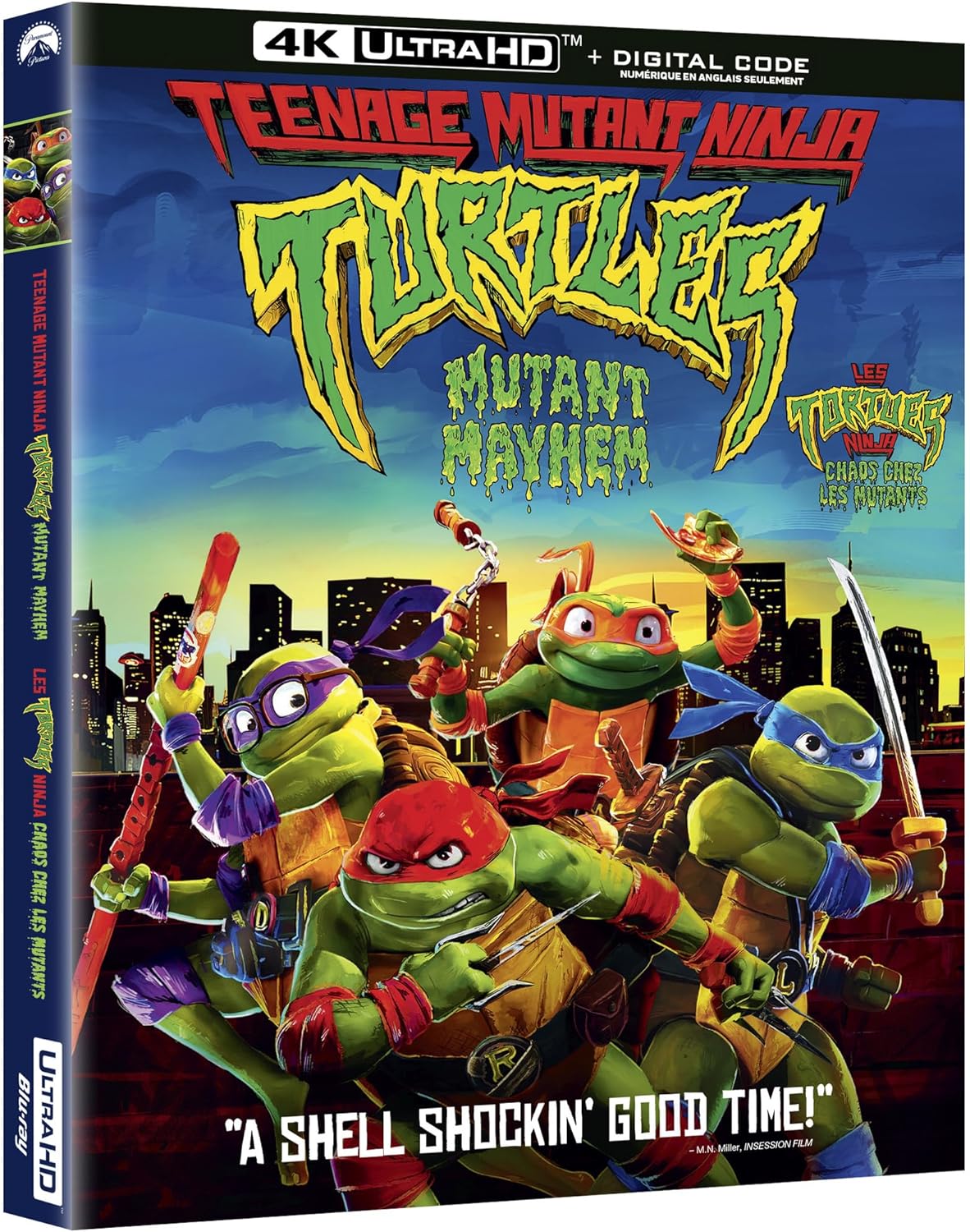 Teenage Mutant Ninja Turtles: Mutant Mayhem [4K UHD + Digital Copy] [Blu-ray]