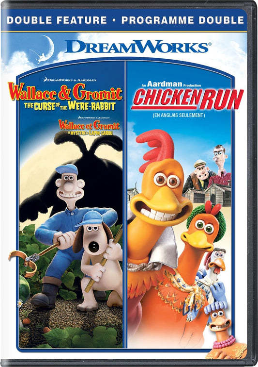 Wallace & Gromit: The Curse of the Were-Rabbit / Chicken Run (Double Feature) [DVD]