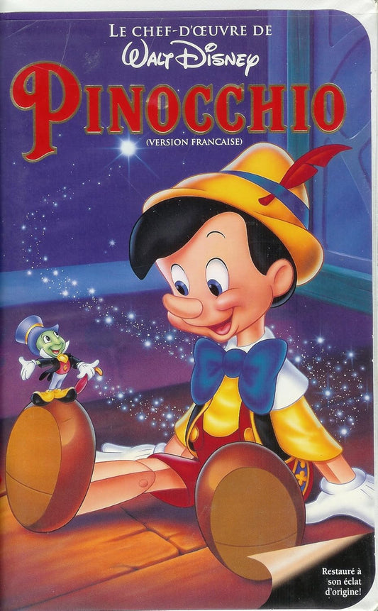 Pinocchio - Disney (Version Francaise) [VHS Tape]