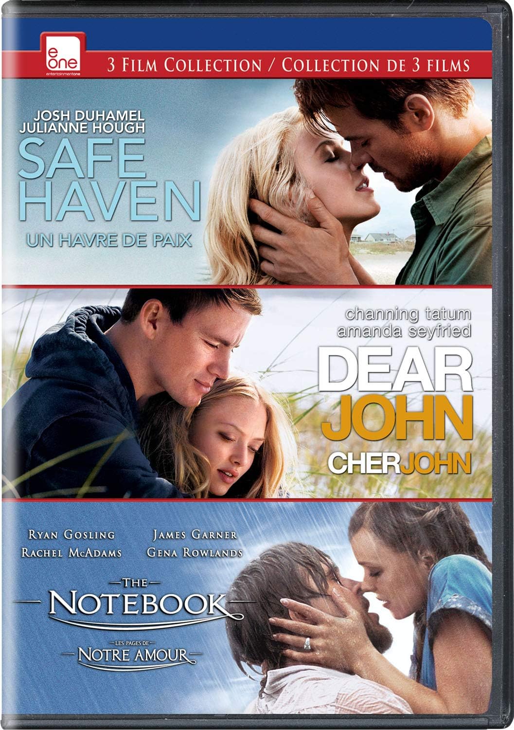 Safe Haven / Dear John / The Notebook 3-Film Collection [DVD]