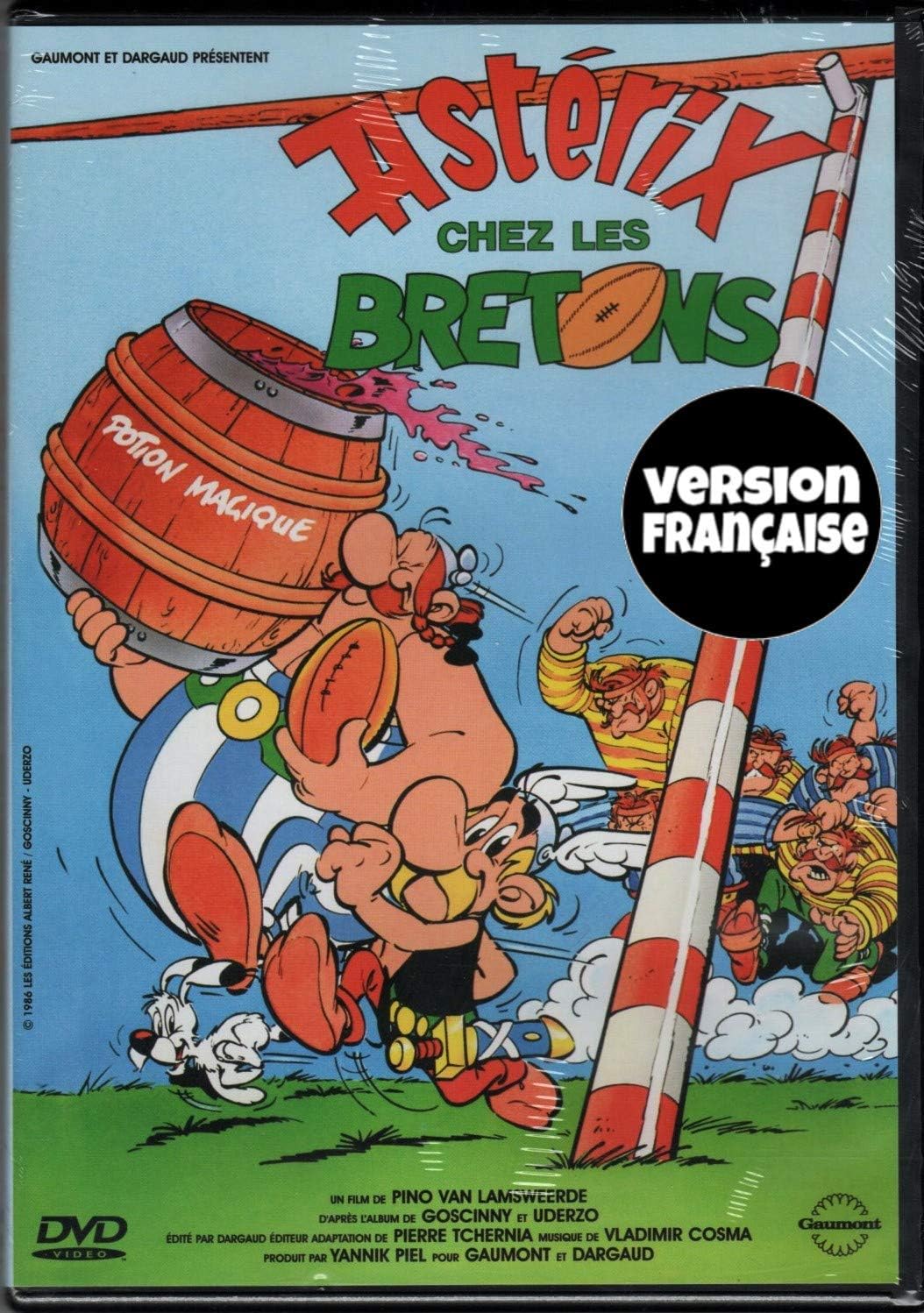 Astérix chez les Bretons (Original French ONLY Version - No English Options) 1986 (Full Screen) [DVD]