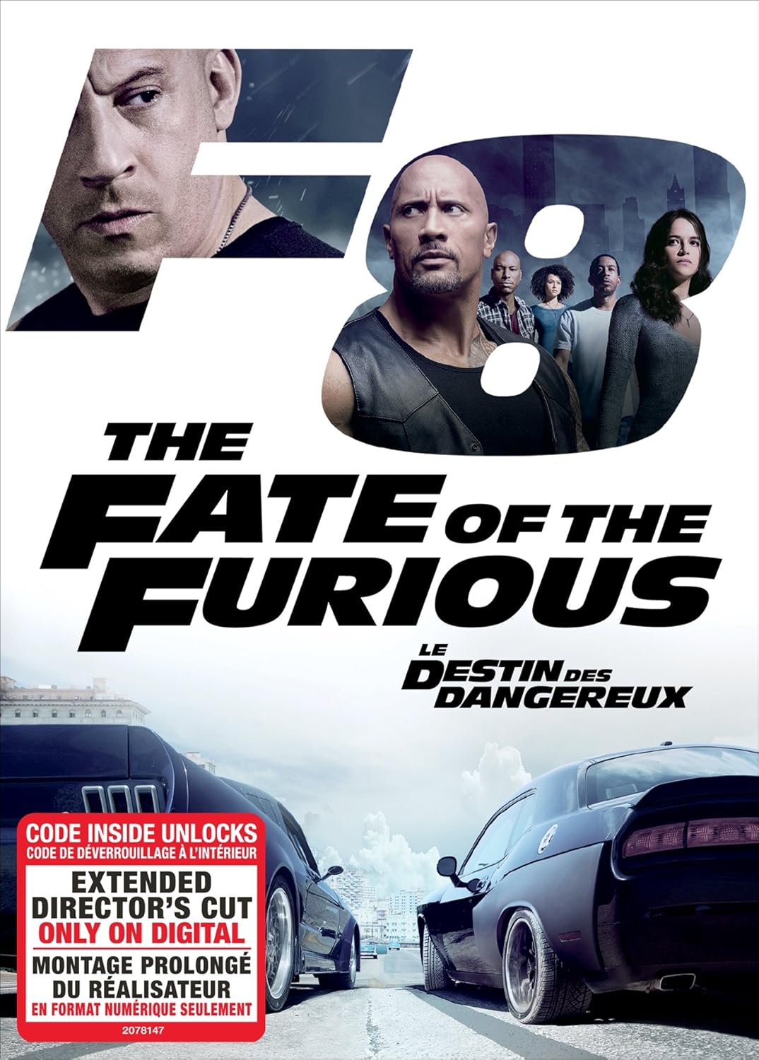 The Fate of the Furious [DVD + Digital HD] (Sous-titres français) [DVD]