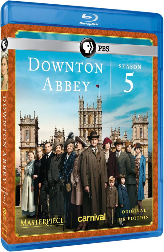 Masterpiece: Downton Abbey Season 5 (U.K. Edition) [Blu-ray]