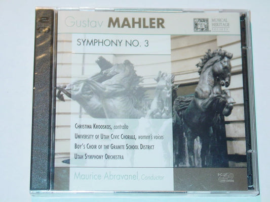 Gustav Mahler: Symphony No. 3 [Audio CD] Maurice Abravanel, Gustav Mahler and Utah Symphony Orchestra