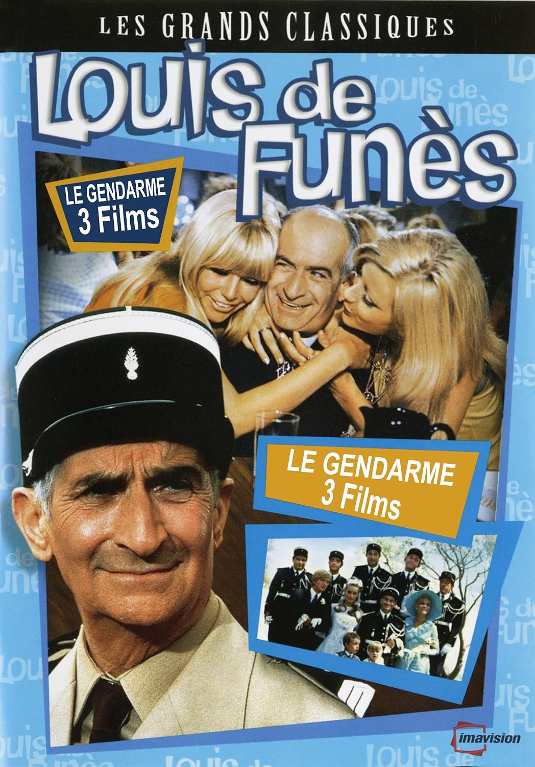 Coffret Louis de Funès : Le Gendarme en balade, Le Gendarme et les Extraterrestres, Le Gendarme et les Gendarmettes [DVD]