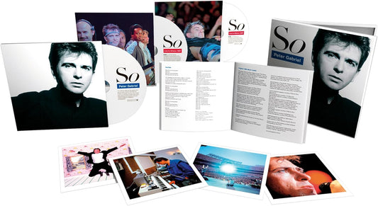 So (25th Anniversary 3CD Deluxe) [Audio CD] Gabriel, Peter and Peter Gabriel