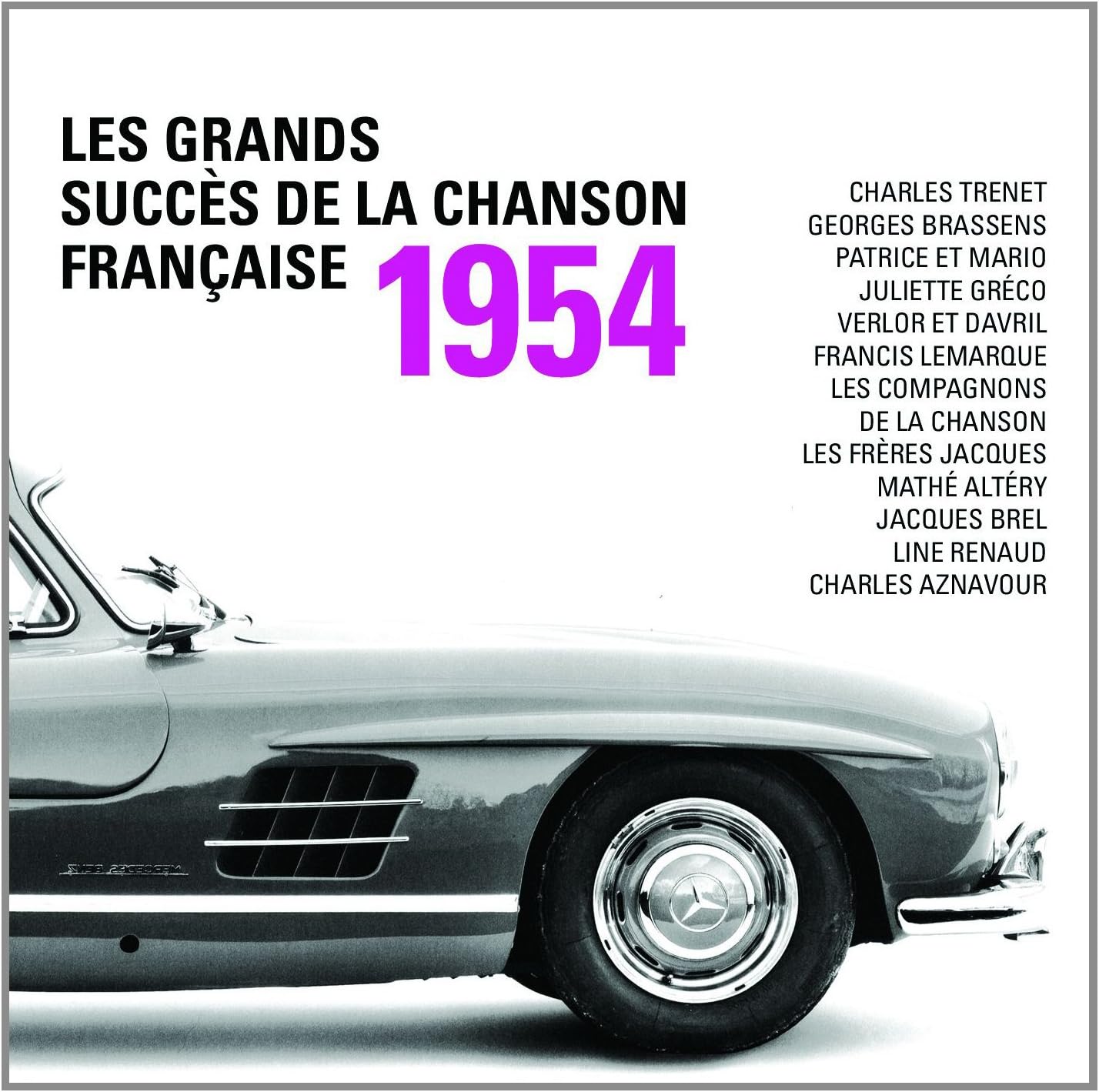 Les grands succès de la chanson française 1954 [Audio CD] Artistes Variés
