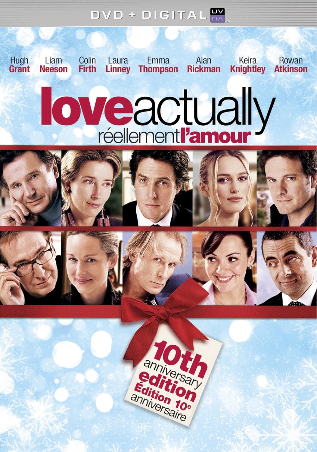 Love Actually - 10th Anniversary/ Reellement l'amour (Bilingual) [DVD + Digital Copy + UltraViolet) [DVD]