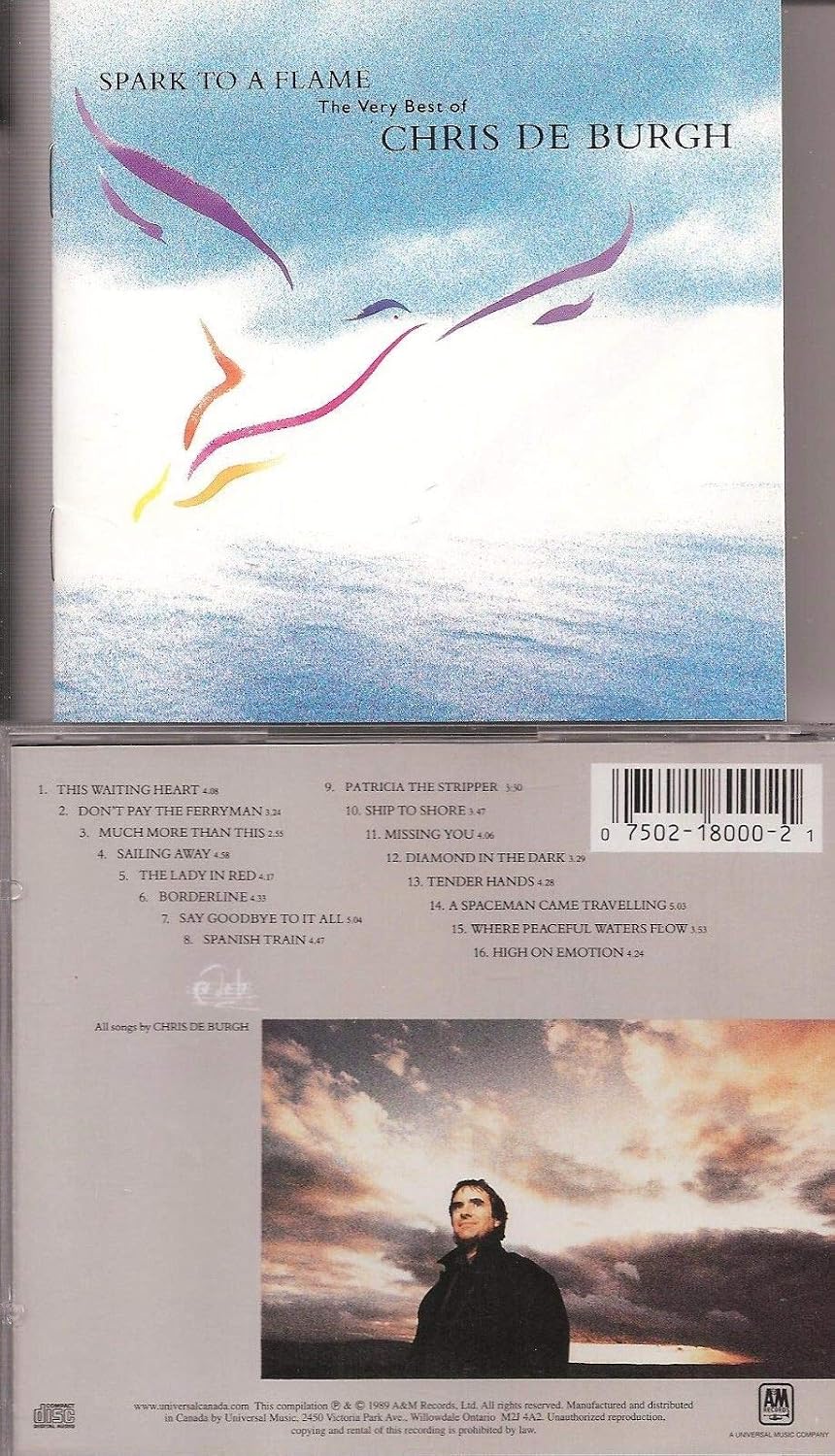 Spark To A Flame: The Very Best Of CD [Audio CD] Chris De Burgh