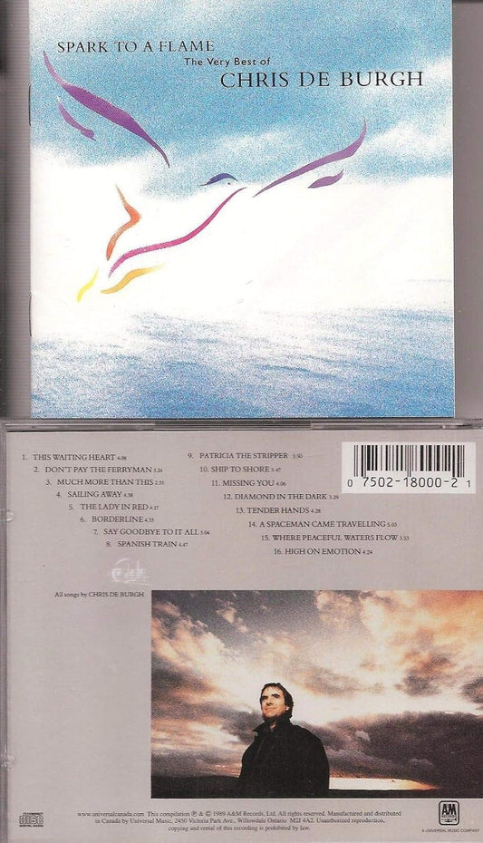 Spark To A Flame: The Very Best Of CD [Audio CD] Chris De Burgh