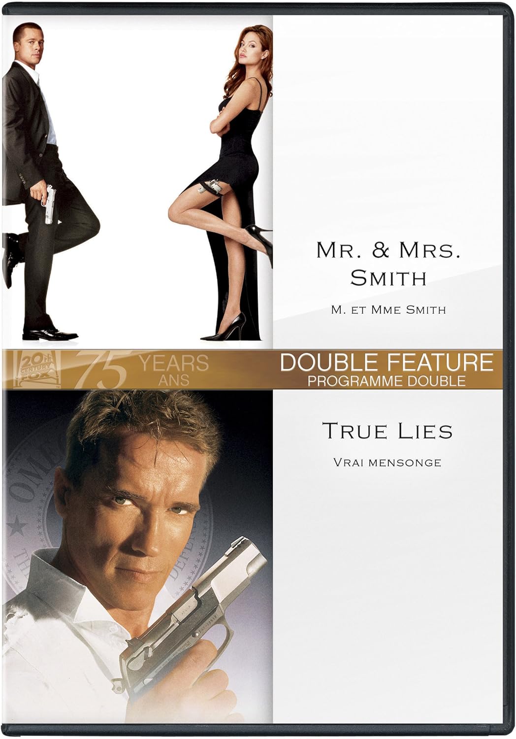 Mr. & Mrs. Smith / True Lies  (English and French Version) [DVD]