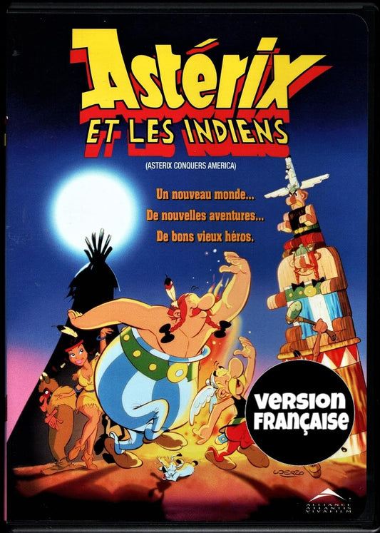 Astérix et Les Indiens - Asterix Conquers America (English/French) 1994 (Full Screen) [DVD]