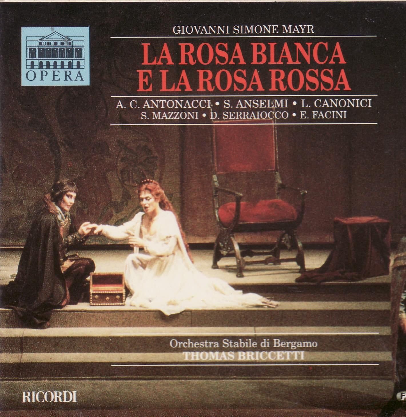 Mayr : La Rosa bianca e La Rosa rossa [Audio CD]