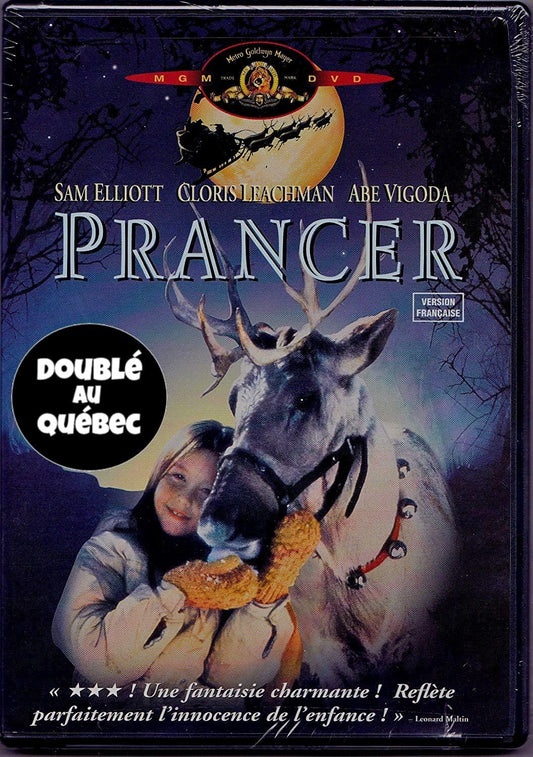 Prancer - Jessica et le Petit Renne du Père Noël (English/French) 1989 (Widescreen) Doublé au Québec (Cover French) [DVD]