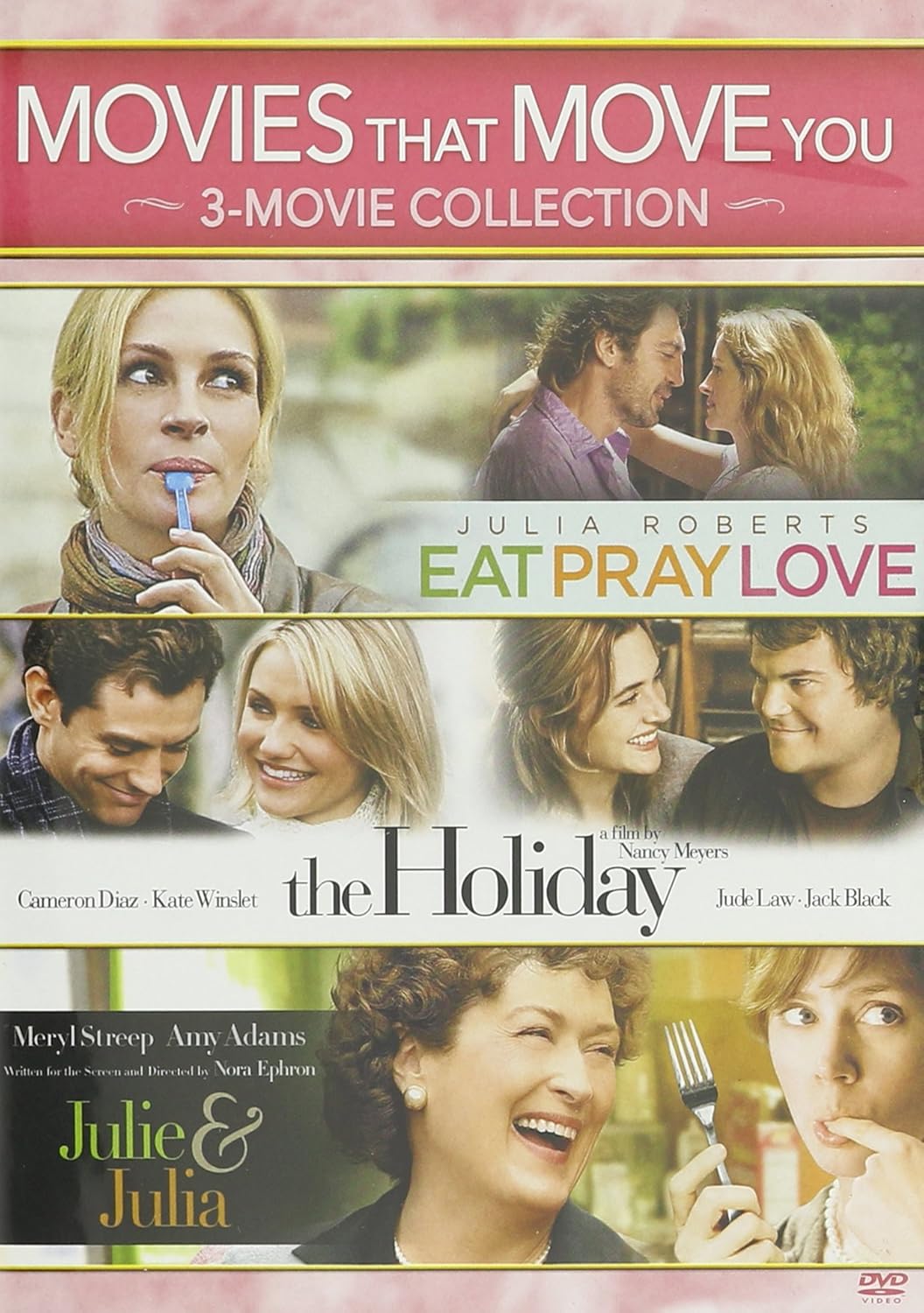 Eat Pray Love / Holiday, the (2006) / Julie & Julia - Set [DVD]