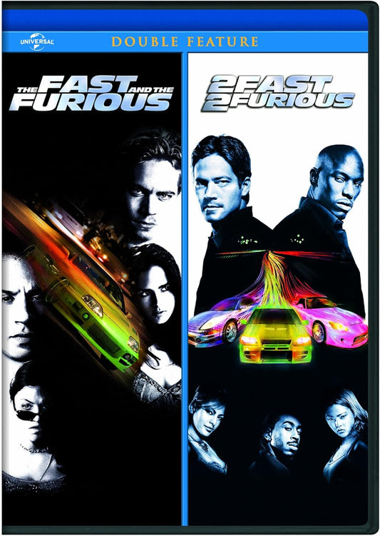 The Fast and the Furious / 2 Fast 2 Furious Double Feature (Sous-titres français) [DVD]