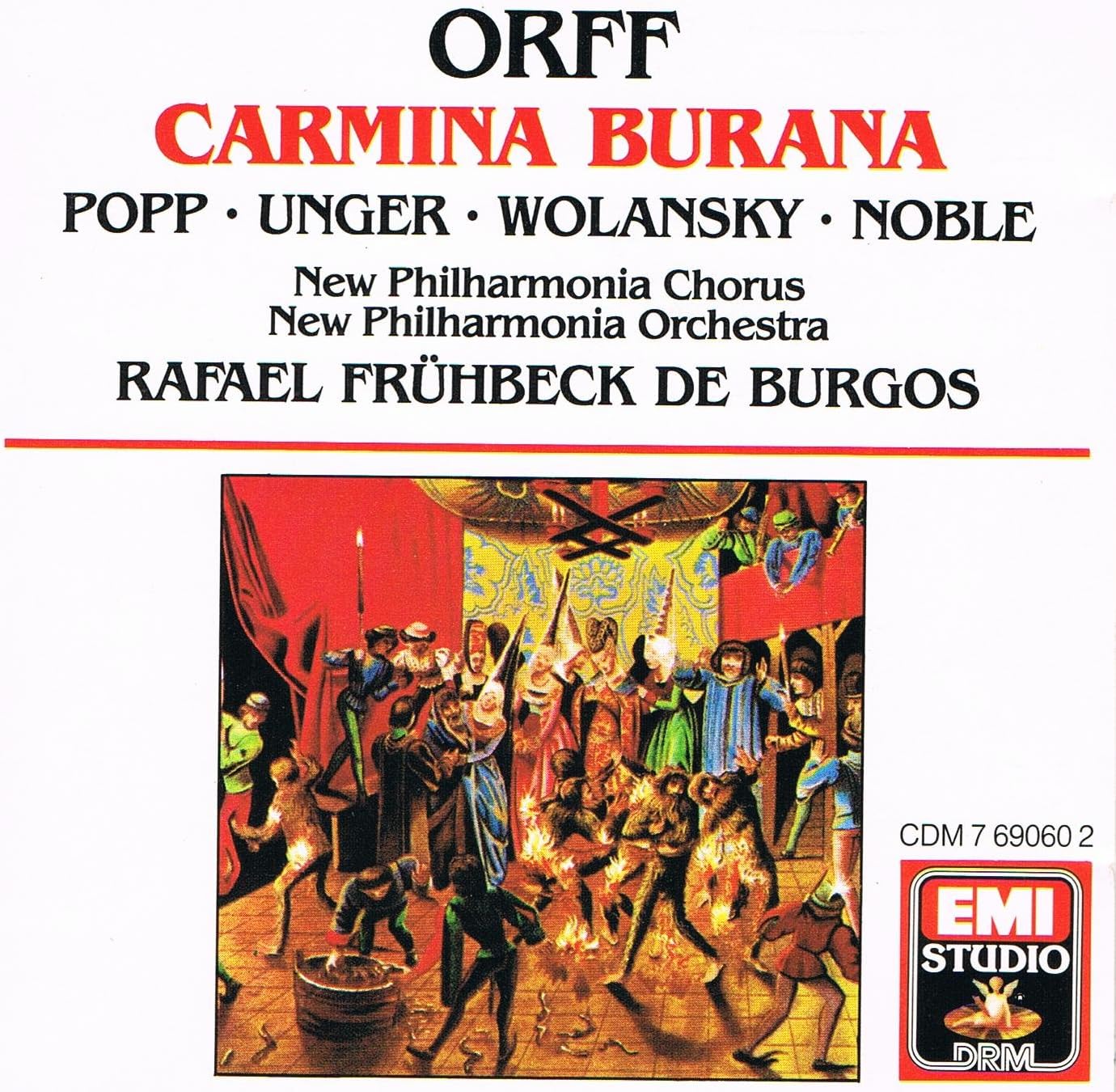 Carmina Burana [Audio CD] Karl Orff