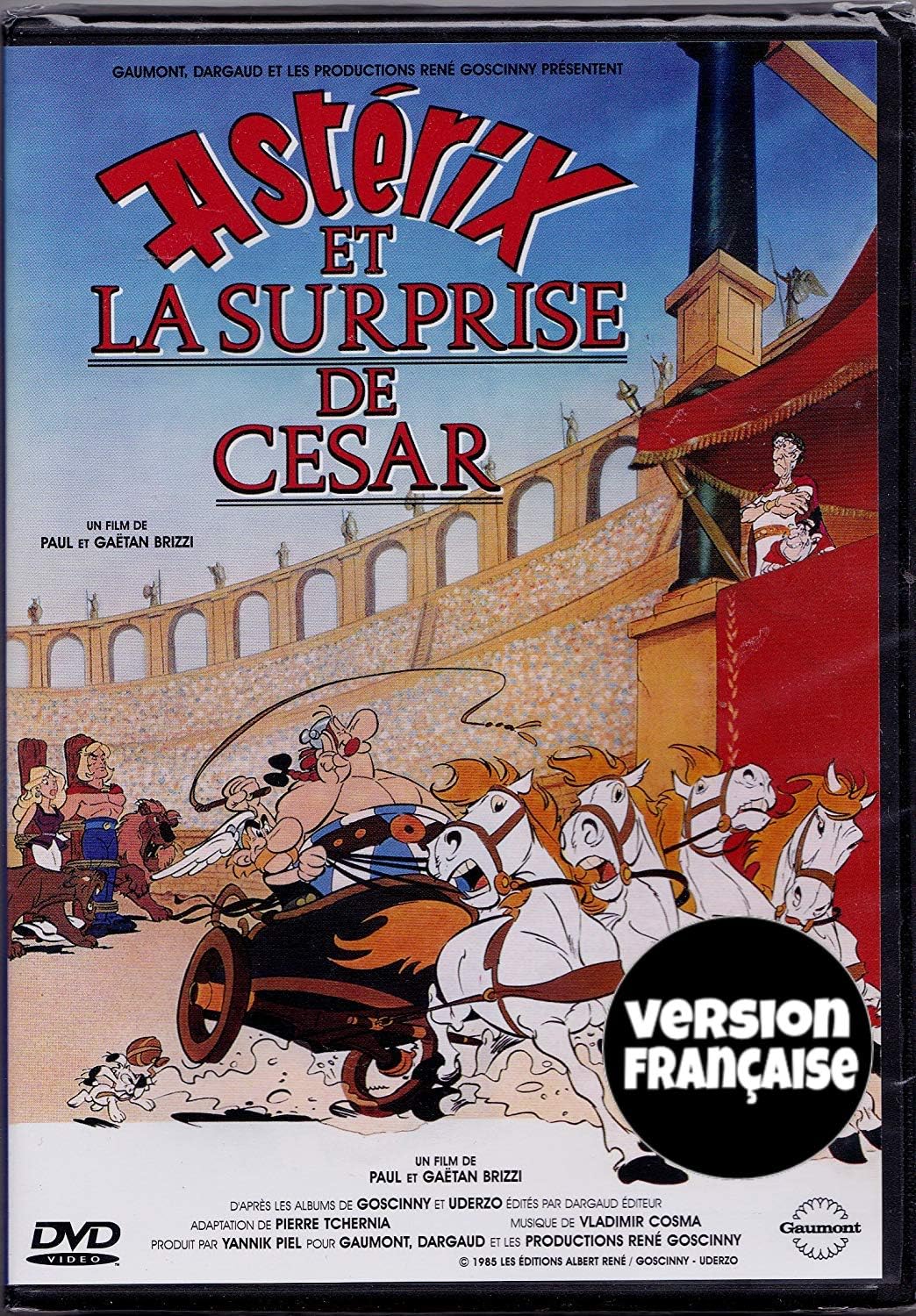 Astérix et la Surprise de César (Original French ONLY Version - No English Options) 1985 (Full Screen) [DVD]