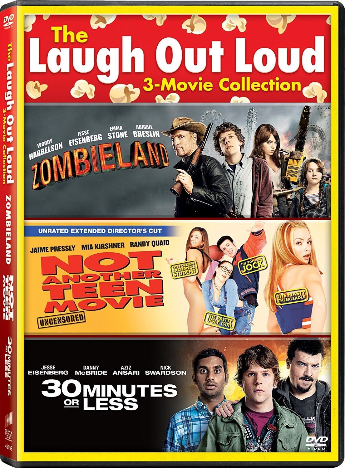 30 Minutes or Less / Not Another Teen Movie / Zombieland - Vol - Set [DVD]