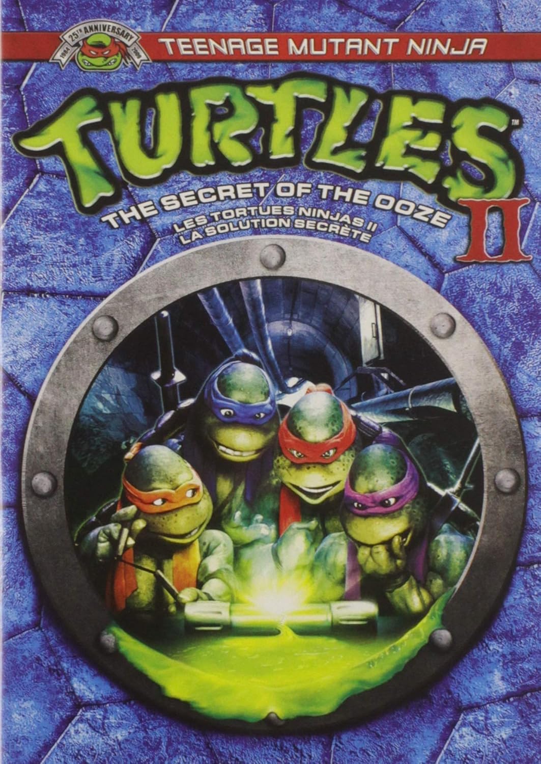 Teenage Mutant Ninja Turtles II: The Secret of the Ooze / Les Tortues Ninjas 2 : La Solution secrète (Bilingual) [DVD]