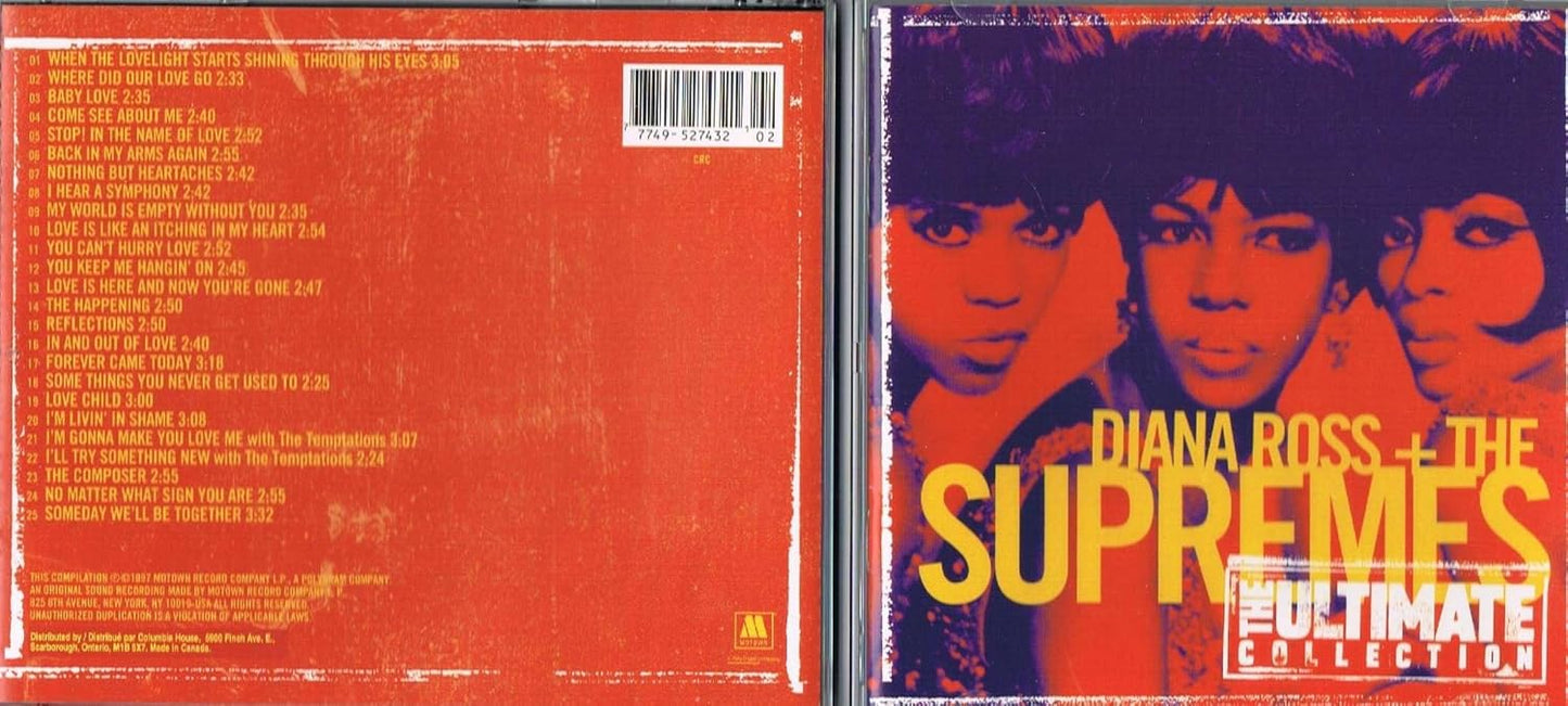 The Ultimate Collection [Audio CD] Diana Ross & The Supreme