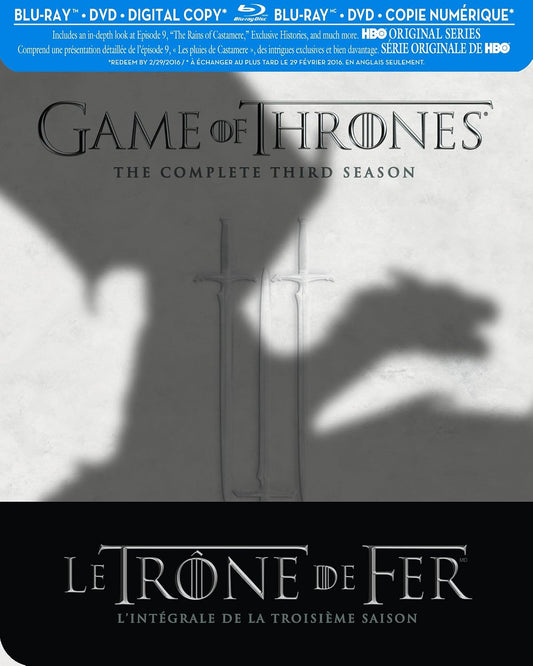 Game of Thrones: The Complete Third Season (QUE/HBO Select UV+DVD+BD) [Blu-ray]