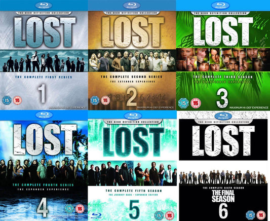 Lost: The Complete Collection Seasons 1-6 [Blu-ray]