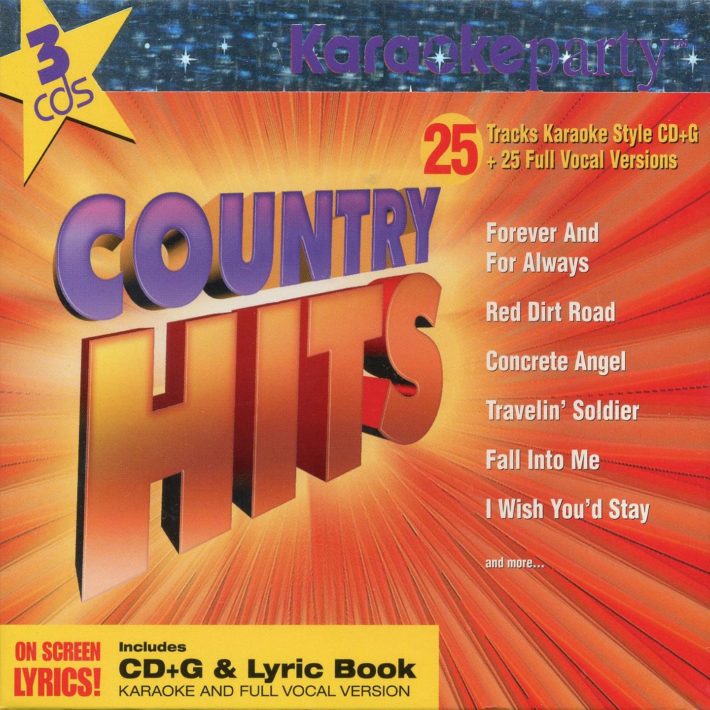 Country Hits Karaoke Party [Audio CD] various Artists