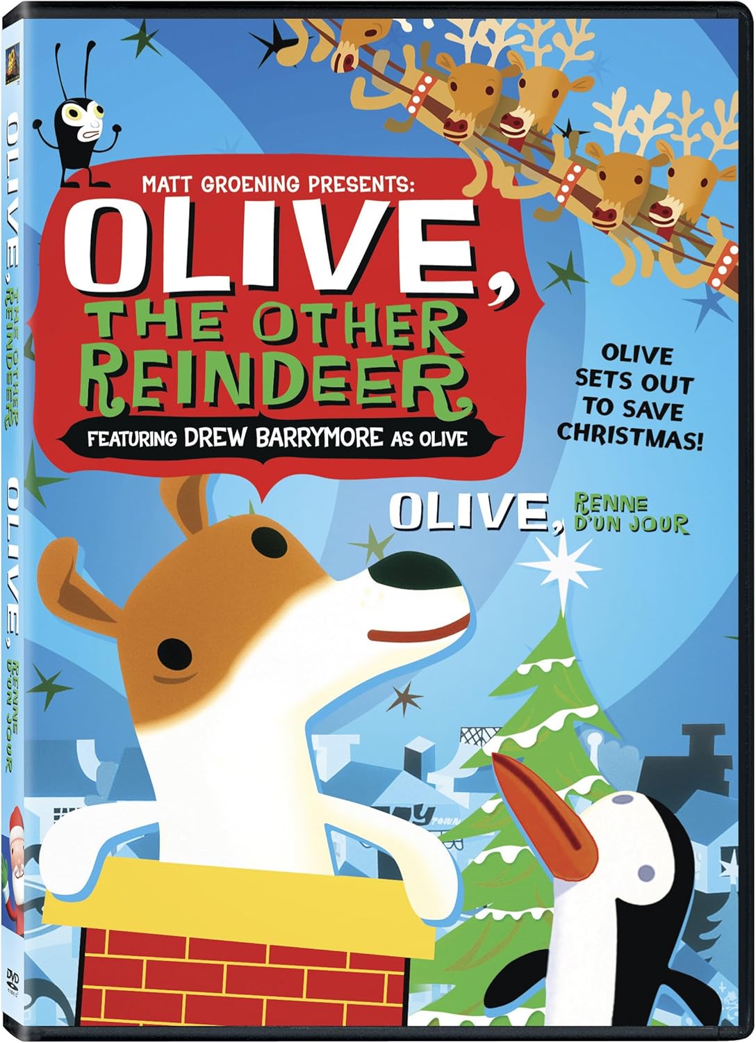 Olive The Other Reindeer / Olive, Renne D'un Jour (Bilingual) [DVD]