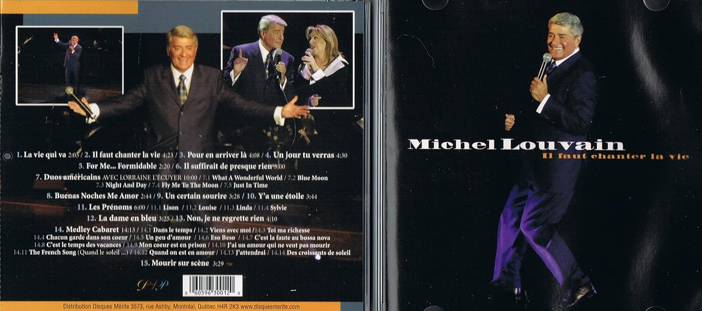 Il faut chanter la vie [Audio CD] Michel Louvain [Audio CD] Michel Louvain
