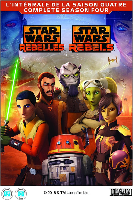 Star Wars Rebels: Complete Season 4 (HOME VIDEO RELEASE) (Bilingual) [Blu-ray]