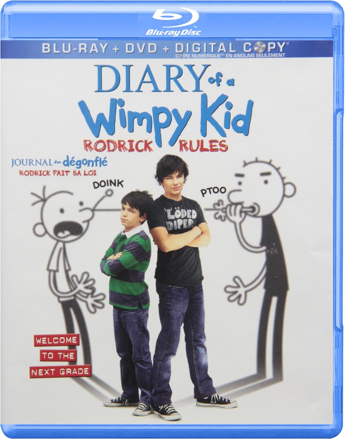 Diary of a Wimpy Kid 2: Rodrick Rules [Blu-ray + DVD + Digital Copy]