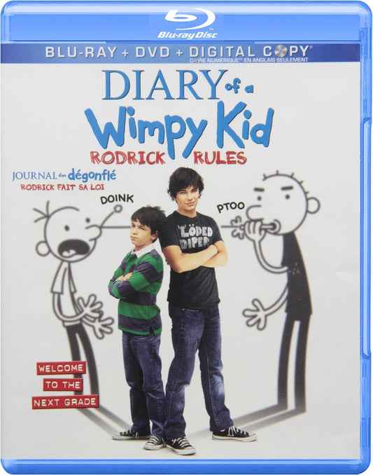 Diary of a Wimpy Kid 2: Rodrick Rules [Blu-ray + DVD + Digital Copy]