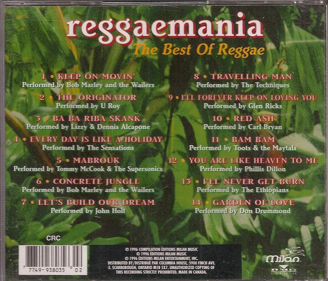 Reggaemania: Best of Reggae [Audio CD] Various Artists