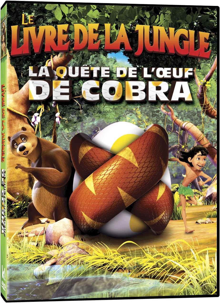 Le Livre de la jungle – La quête de l’œuf de cobra (Bilingual) [DVD]