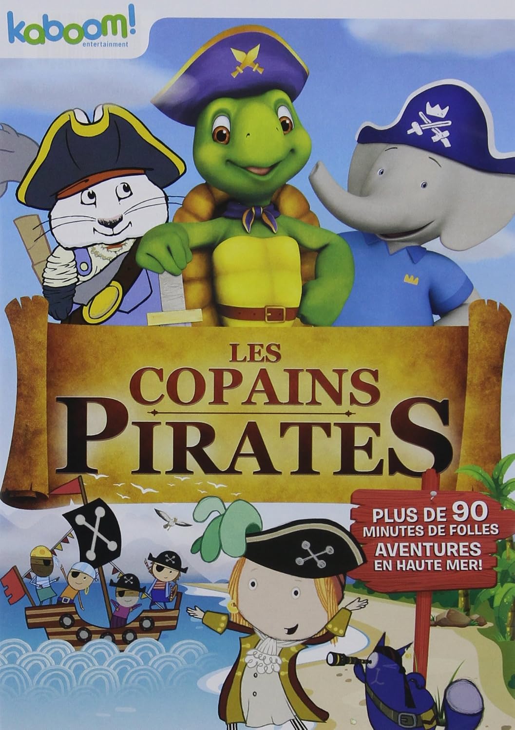 kaboom! - Les Copains Pirates (Bilingual) [DVD]