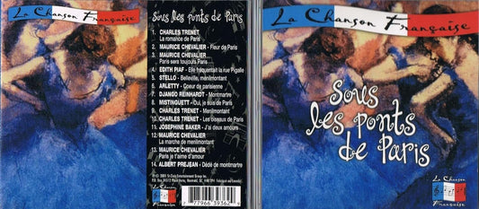 Sous Les Ponts De Paris [Audio CD] Artistes Variés; Charles Trenet, Maurice Chevalier, Edith Piaf