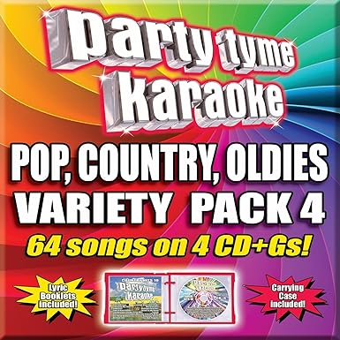 Pop, Country, Oldies Variety Pack 4 [Audio CD] Sybersound
